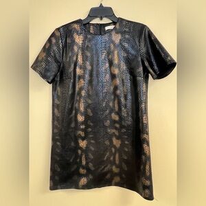 Harper Wren Faux Snake Skin Dress